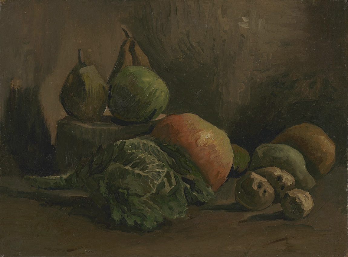 Van Gogh and his food paintings