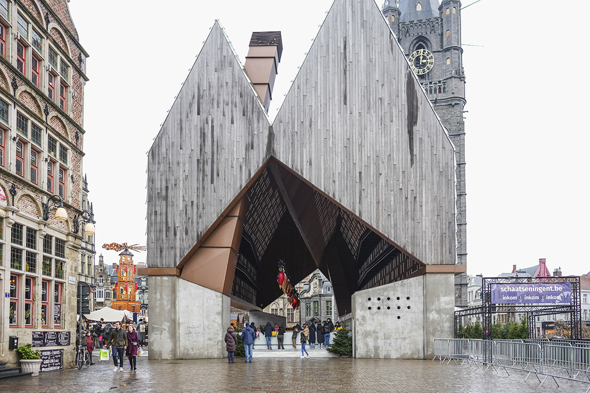 Ghent’s eye-catching City Pavilion