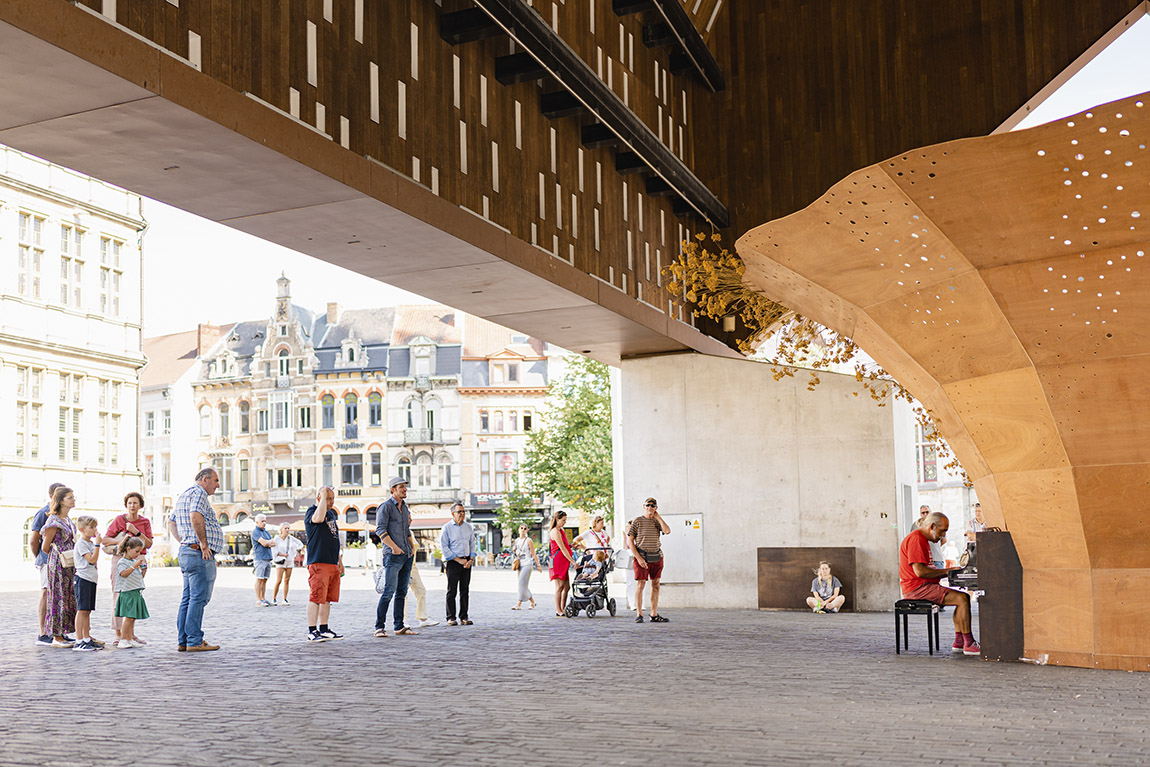 Ghent’s eye-catching City Pavilion