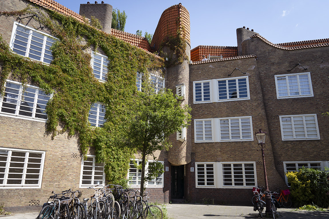 The iconic Amsterdam School