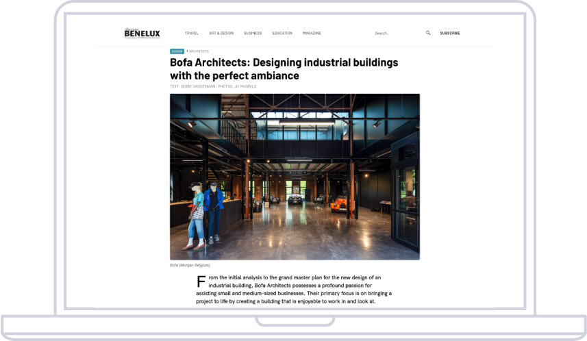 Microsite on Discover Benelux