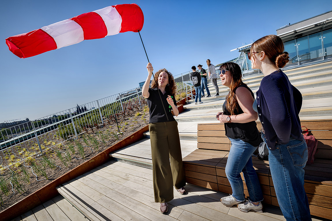 A place to meet your friends and have fun. Photo: DigiDaan | Reimagining NEMO’s rooftop: where science meets nature in Amsterdam