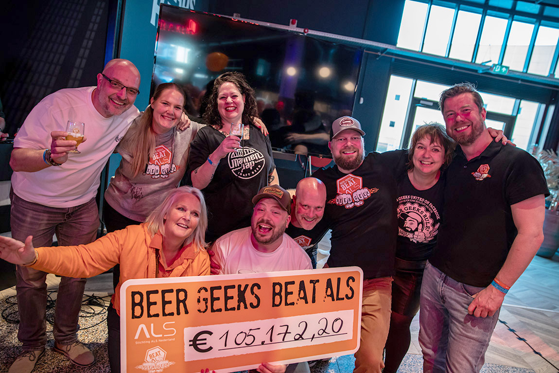 Photo: 117 seconds (Mats van der Scheer) | Beer Geeks Beat ALS: Dutch brewing collaboration for charity