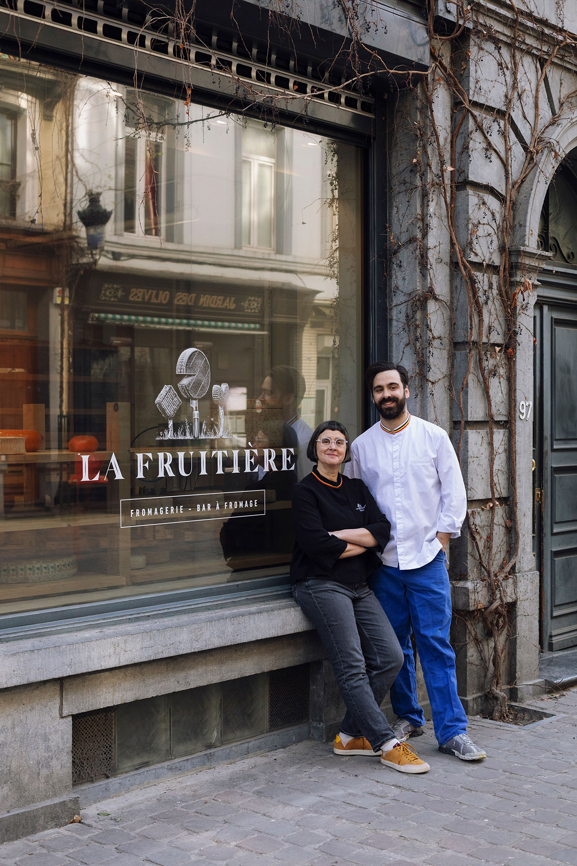 Véronique and Léo, founders of La Fruitière. Photo: Maurine Toussaint