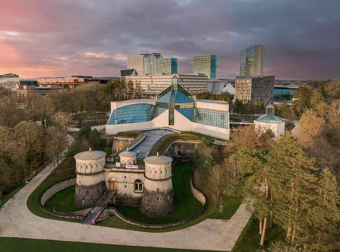 Musée Dräi Eechelen & MUDAM, Kirchberg. Photo: Pierre BK | Luxembourg City: A surprising capital shaped by nature and history
