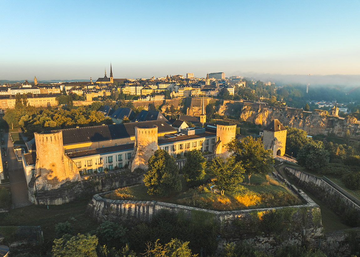 Plateau du Rham. Photo: Pierre BK | Luxembourg City: A surprising capital shaped by nature and history
