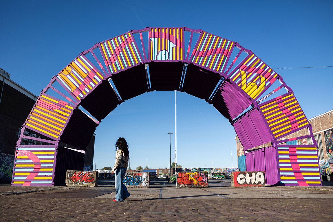 Firestarter by Gabi Brunhoso. | NDSM: From shipyard to cultural hotspot